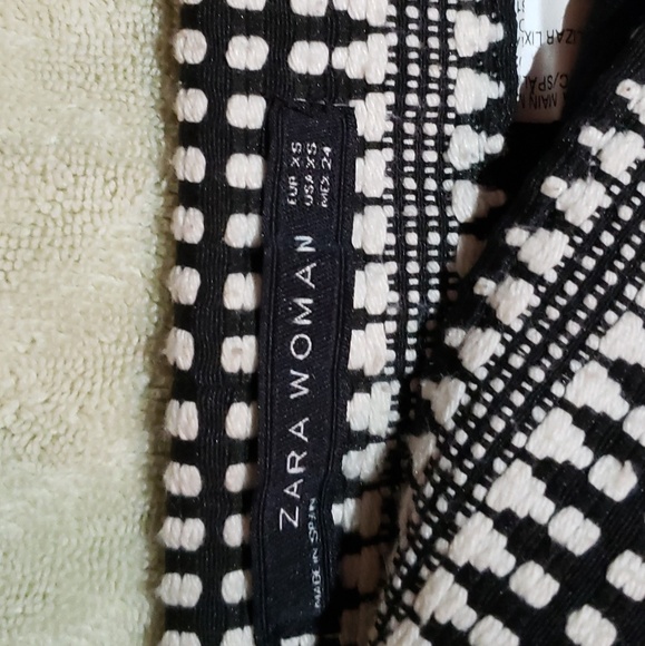 💎Zara Womens Skirt Black and White - Picture 7 of 9